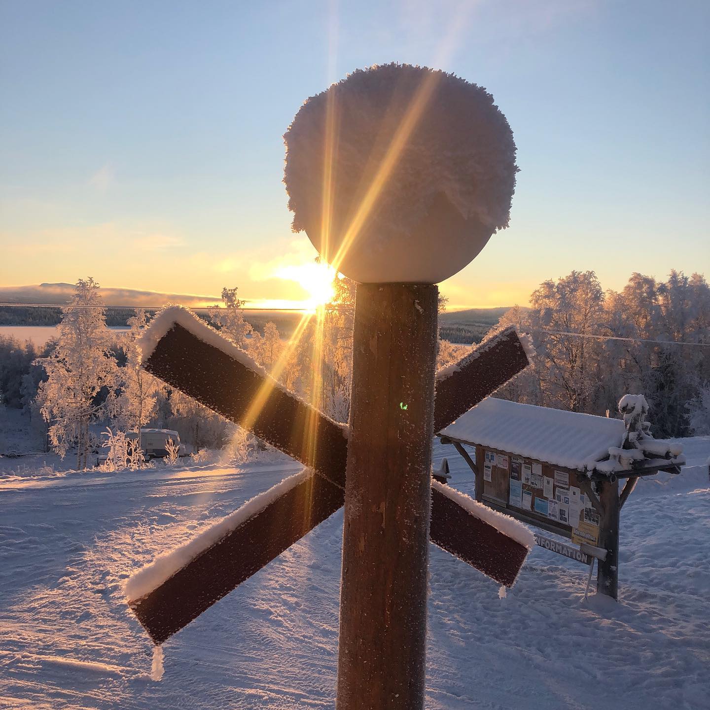 Fin andra advent i fjällen
